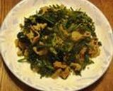 ✿豚肉ほうれん草炒め✿作り方5写真