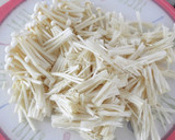 レンジで2分！えのきとたらこの佃煮風作り方1写真