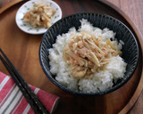 レンジで2分！えのきとたらこの佃煮風作り方5写真
