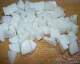 ☆長いもとネギと小エビのポン酢味作り方1写真