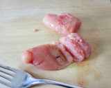 低糖質おつまみ【絹揚げの明太マヨ焼き】作り方1写真