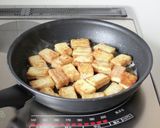 低糖質おつまみ【絹揚げの明太マヨ焼き】作り方5写真