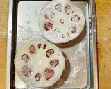 オートミール入りれんこんの挟み焼き作り方3写真