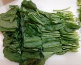超簡単！ほうれん草のピーナツ和え作り方1写真