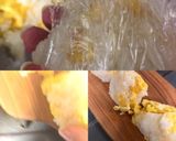 簡単！炒り卵とごま油のおにぎり♪作り方4写真