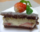 イチゴとチョコのバニラトルテ作り方12写真