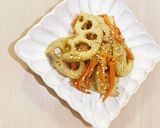 れんこんのきんぴら作り方6写真