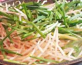 肉ニラもやしシャキシャキ炒め作り方4写真