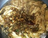 舞茸のラグーソースパスタ作り方7写真
