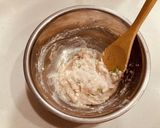 離乳食後期♡白菜と鶏つみれのスープ作り方1写真