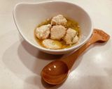 離乳食後期♡白菜と鶏つみれのスープ作り方4写真