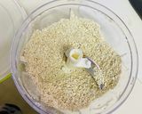 離乳食後期 小松菜オートミールパンケーキ作り方1写真