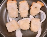 カリッサクッもちっ旨っ！バターあんこ餅作り方3写真