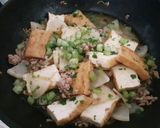 豚ひき厚揚げ大根あっさり煮☆優しい味副菜作り方7写真