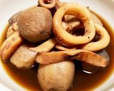 ☆里芋とイカの煮物☆作り方3写真