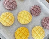 ふわふわ ☆ メロンパン ハロウィンにも作り方16写真