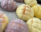 ふわふわ ☆ メロンパン ハロウィンにも作り方17写真