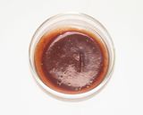 トマトピューレーと甜面醤のピザトースト作り方2写真