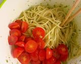 にんじんの葉っぱジェノベーゼパスタ作り方6写真