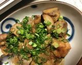 里芋と鶏肉の味噌煮込み作り方9写真