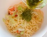 にんじんの葉っぱジェノベーゼパスタ作り方9写真
