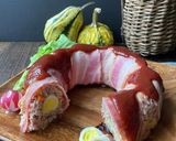 パーティー料理にリースミートローフ作り方7写真