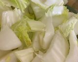 カキと残り物野菜であんかけかた焼きそば作り方2写真
