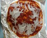 フライパンで下地を作り魚焼グリル焼ピザ作り方12写真