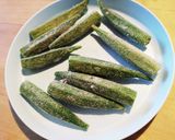 お弁当★オクラとろ〜り濃厚チーズ★レンジ作り方1写真
