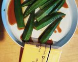 お弁当★オクラとろ〜り濃厚チーズ★レンジ作り方2写真