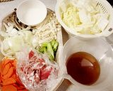 余り野菜で！中華風あんかけ肉野菜炒め☆作り方1写真