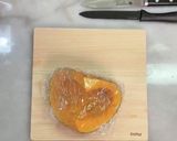 ハロウィンプレート☆手掴み離乳食　キッズ作り方1写真