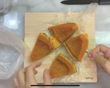 ハロウィンプレート☆手掴み離乳食　キッズ作り方2写真