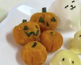 ハロウィンプレート☆手掴み離乳食　キッズ作り方4写真