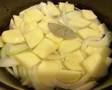 じゃがいもと玉ねぎのミルクスープ作り方1写真