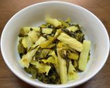 高菜漬けの油炒めと大根漬けのサッと和え作り方11写真