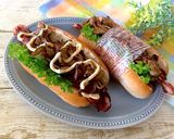 まいたけベーコンサンド作り方6写真