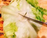 まるごとレタス鍋 ヒルナンデスで紹介作り方1写真