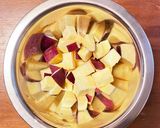 さつまいもと発芽玄米の炊き込みごはん作り方2写真