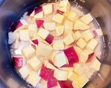 さつまいもと発芽玄米の炊き込みごはん作り方3写真