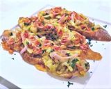 西京白みそ風味　キャベツのオープンサンド作り方5写真