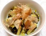 高菜漬けの油炒めと大根漬けのサッと和え作り方12写真