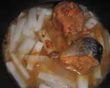 缶詰め（鯖の缶詰と大根のさっと煮）作り方4写真