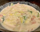 白菜とベーコンのクリーム煮作り方4写真