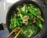 ナスとピーマンの甘辛味噌炒め作り方4写真