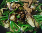 ナスとピーマンの甘辛味噌炒め作り方5写真