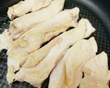 シンプル●鶏むね肉の蒸し焼きサラダ作り方2写真
