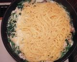 絶品☆タラとほうれん草のクリームパスタ作り方5写真