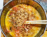 マヨソースでお好み焼き風卵焼き。作り方1写真