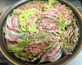 白菜と豚肉のミルフィーユ鍋作り方5写真
